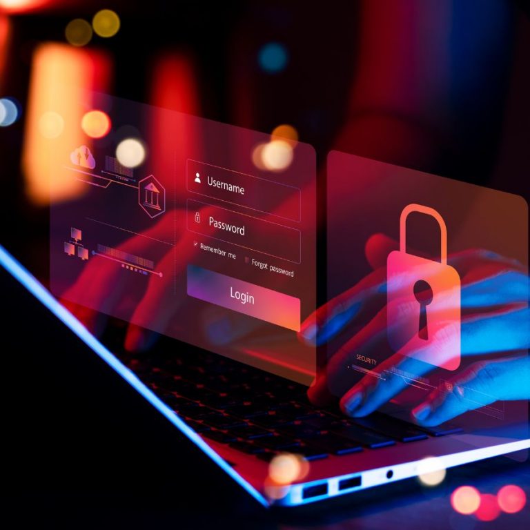 Cyber Essentials - Padlock on Login